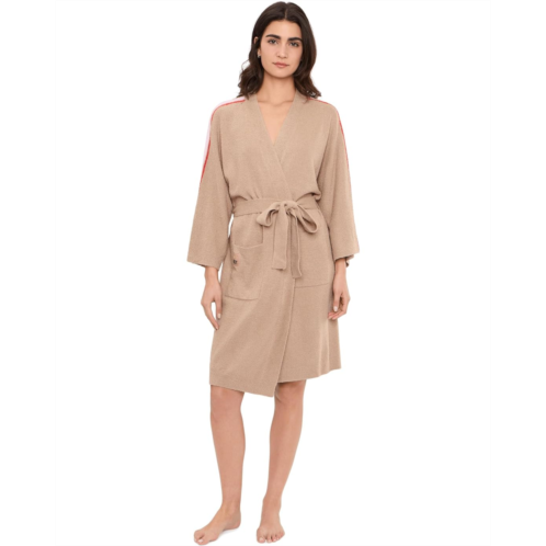 Womens Barefoot Dreams CozyChic Lite Smiley Sun Robe