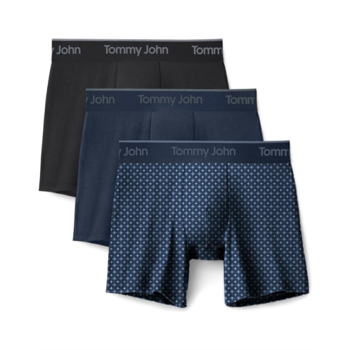 Mens Tommy John Second Skin Modal 6 Boxer Brief 3-Pack