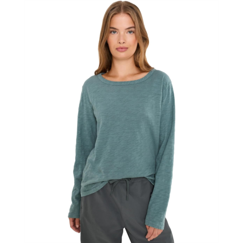 Womens Mod-o-doc Long Sleeve Crew Neck Favorite Tee