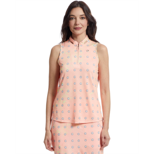 Jamie Sadock Heavy Metal Print Sleeveless Top