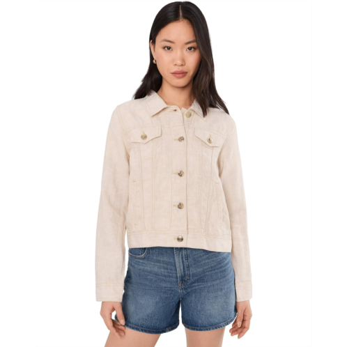 Womens Lilly Pulitzer Seaspray Linen Jacket