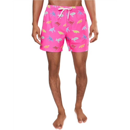 Mens Chubbies Chubbies The Turtally Awesomes 55 (Classic Lined Swim Trunks)