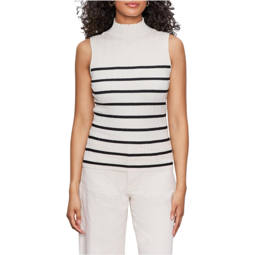 Sanctuary Ribbed Funnel Neck Top