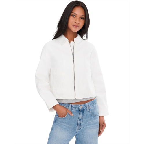 Womens KUT from the Kloth Dylan-Zip Front Jacket with Pleat Detail
