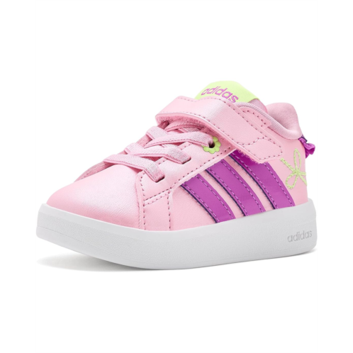 Kids adidas Kids Grand Court 3.0 Elastic Lace & Strap (Infant/Toddler)