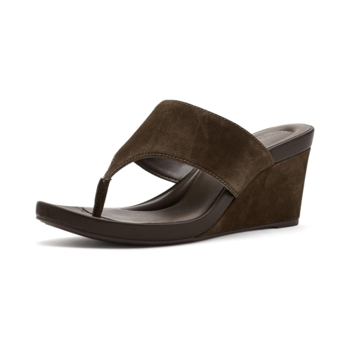 Womens Lucky Brand Libbie Wedge Thong Sandals
