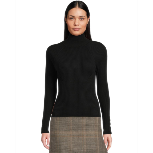 Lilla P Slim Rib Turtleneck
