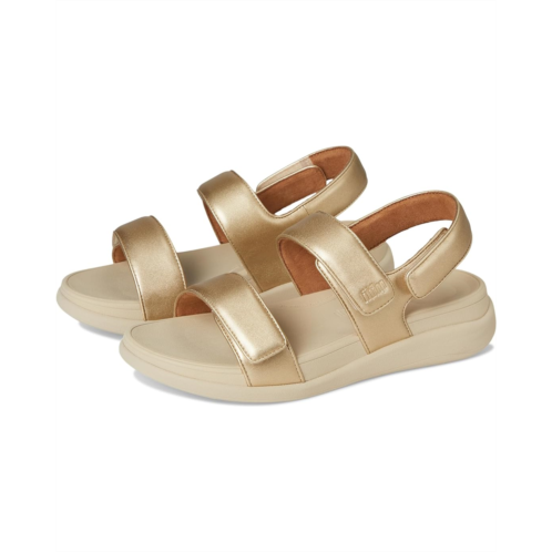 Womens FitFlop F-Mode Go Adjustable Flatform Back-Strap Sandals