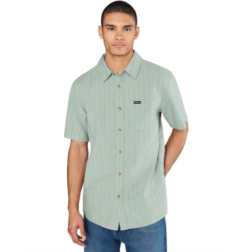 Mens Quiksilver Dobby Stripe Classic Woven