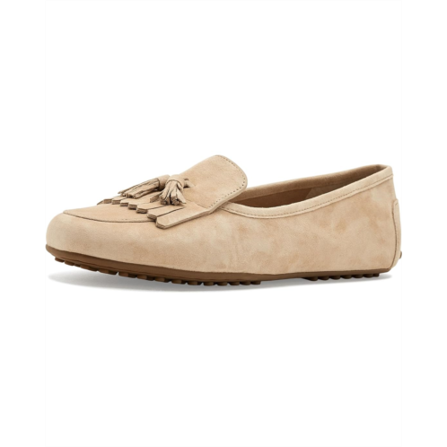 POLO Ralph Lauren Womens Lauren Ralph Lauren Tayte Suede Kiltie Drivers