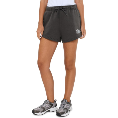 Womens New Balance Trackside Fleece Shorts