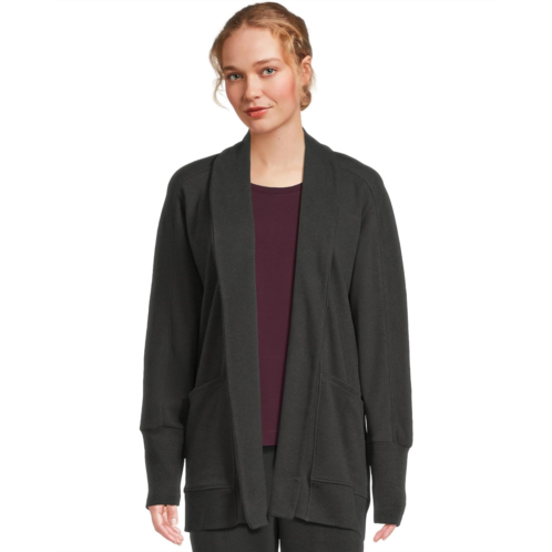 Womens PACT Airplane Wrap Cardigan