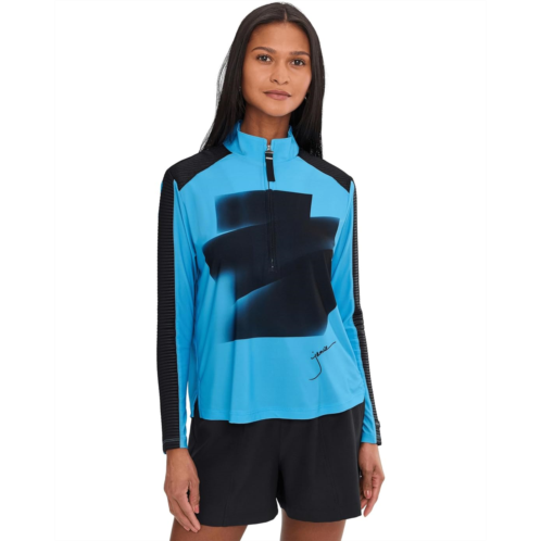 Jamie Sadock Toasties Long Sleeve 1/4 Zip Layering Piece