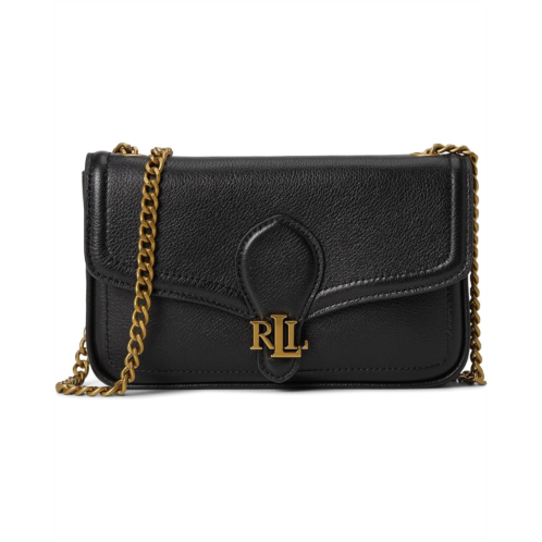 POLO Ralph Lauren Lauren Ralph Lauren Pebbled Leather Bradley Crossbody Wallet