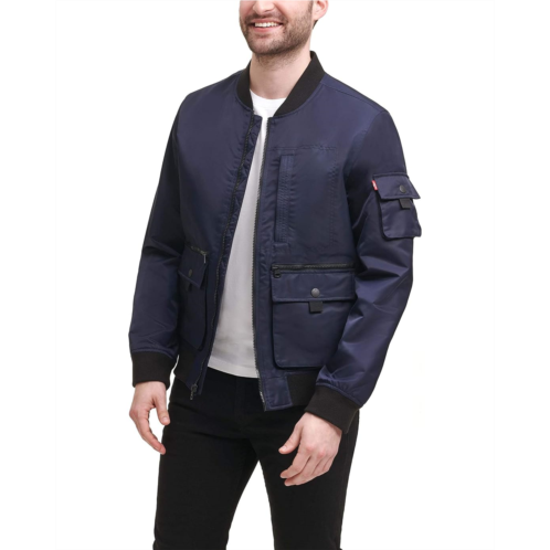 Mens Levis Levis Varsity Bomber Trucker Jacket