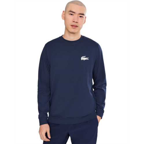 Mens Lacoste Fleece Lounge Hoodie