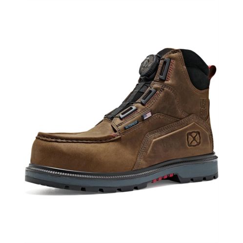 Mens Twisted X 6 Nano Composite Toe Waterproof Speed Lacing USA Built Work Boots