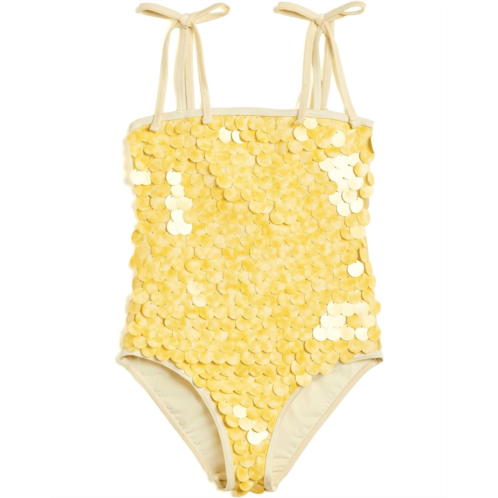 Lola and The Boys Sunny Paillette Swimsuit (Toddler/Little Kid/Big Kid)