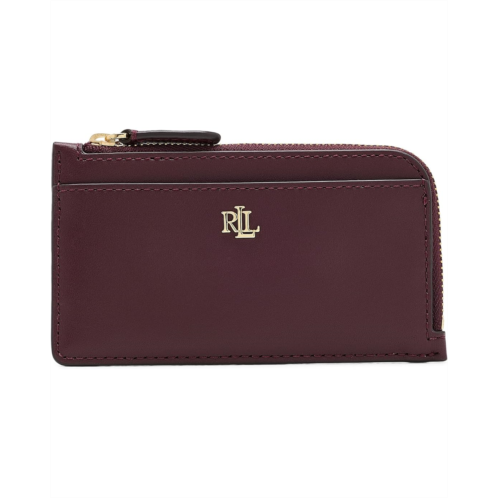 POLO Ralph Lauren Lauren Ralph Lauren Leather L-Zip Card Case