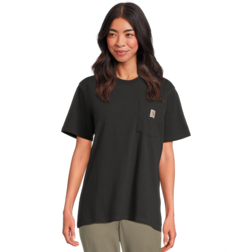 Womens Carhartt WK87 Workwear Pocket Short Sleeve T-Shirt