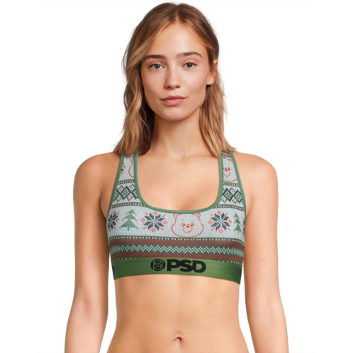 PSD Care Bears Ugly Sweater Sport Bra