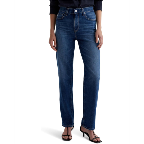 AG Jeans Brinley Mid-Rise Straight in 11 Years Memory