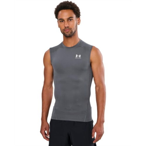 Mens Under Armour Heatgear Armour Compression Sleeveless