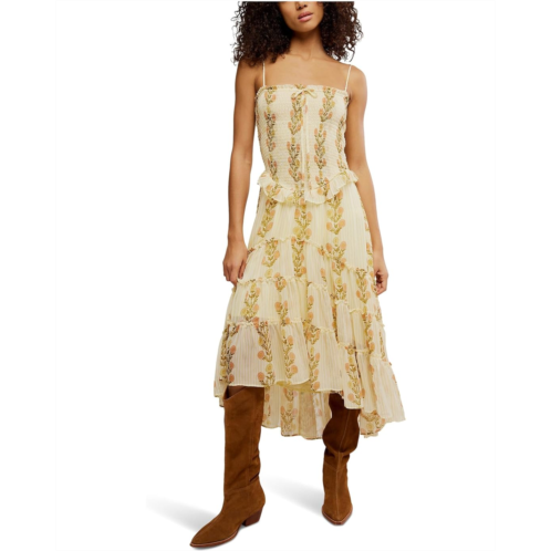 Womens Free People Alejandra Midi Dress