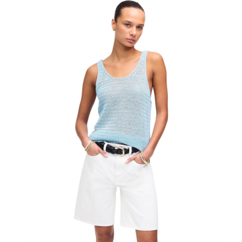 Madewell Bermuda Shorts In Pure White