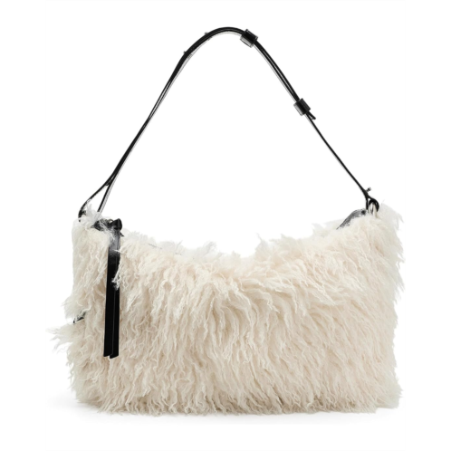 Marc Jacobs Scene Large Shoulder Bag In Grunge Fur