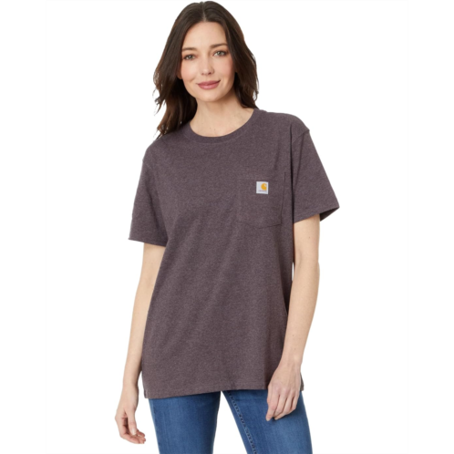 Womens Carhartt WK87 Workwear Pocket Short Sleeve T-Shirt