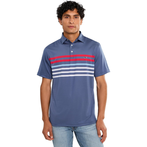 Vineyard Vines Conch Stripe Sankaty Polo