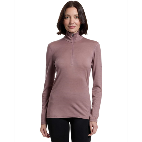 Womens Icebreaker Merino 200 Oasis Long Sleeve Half Zip