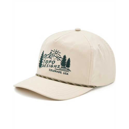 Topo Designs Twill Rope Cap - Mountain Scene