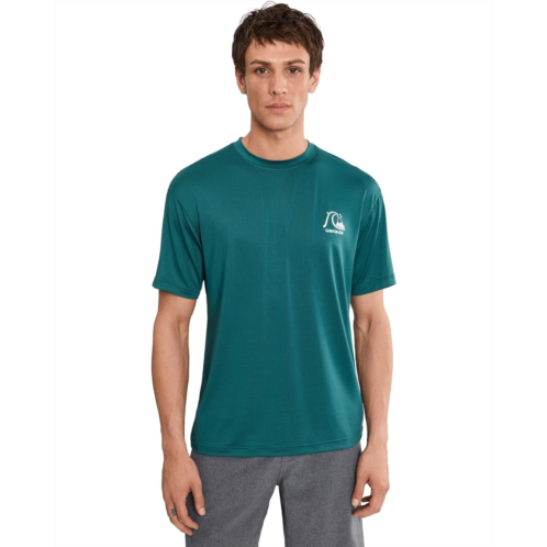 Mens Quiksilver Dna Logo Short Sleeve Surf Tee