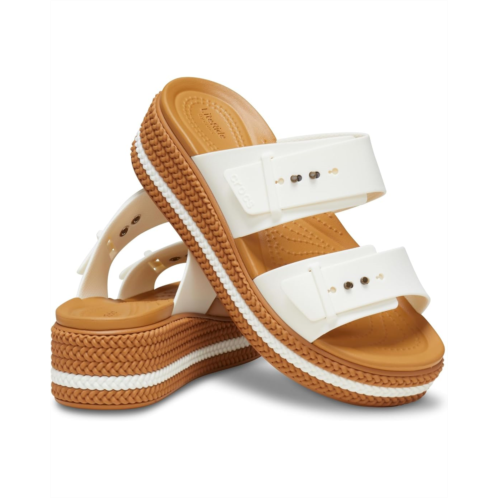 Crocs Brooklyn Buckle Low Wedges