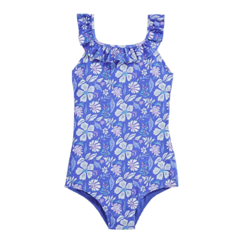 Vineyard Vines Kids Scoop Ruffle One Piece (Toddler/Little Kids/Big Kids)