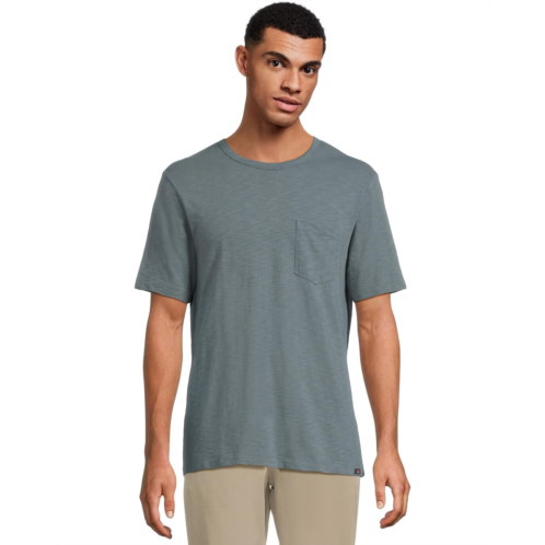 Mens Faherty Sunwashed Pocket Tee