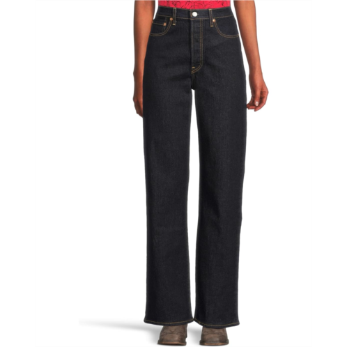 Womens Levis Premium Ribcage Full Length Jeans