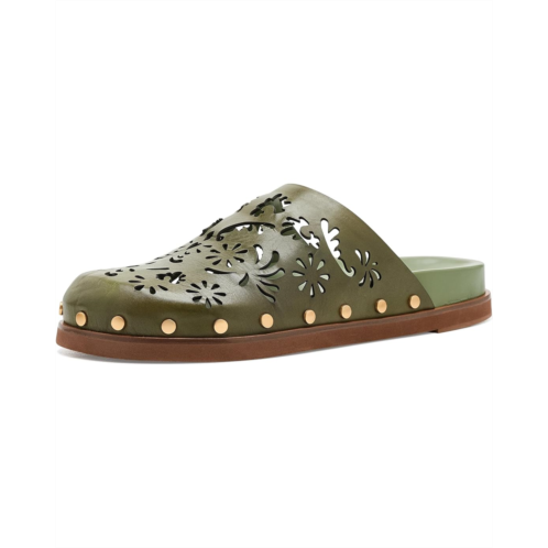 Womens FARM Rio Lace Leather Anatomic Mule