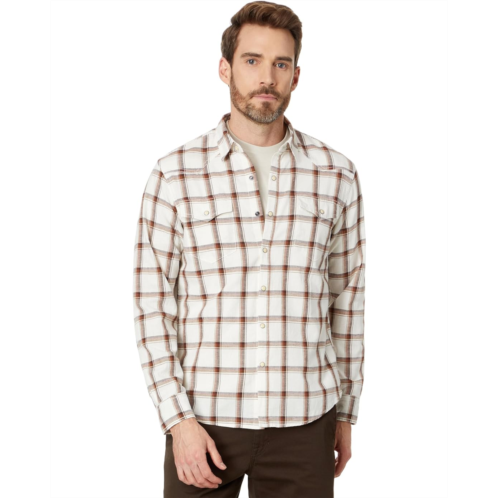 Lucky Brand Plaid Western Long Sleeve Shirt