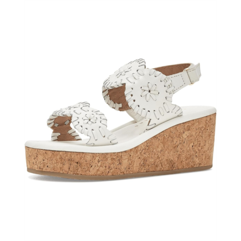 Girls Jack Rogers Kids Girls Lauren High Wedge (Little Kid/Big Kid)