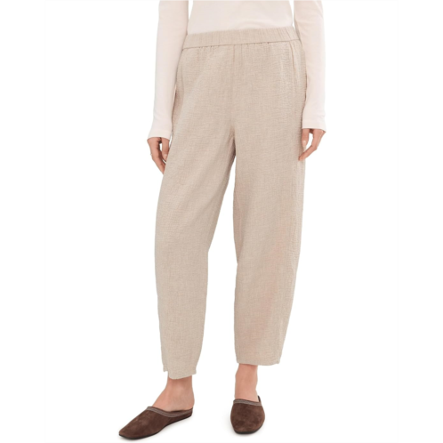 Womens Eileen Fisher Organic Cotton Doubleweave Lantern Pants