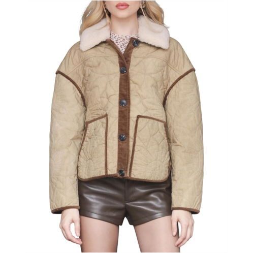 Avec Les Filles Floral Quilted Heritage Jacket