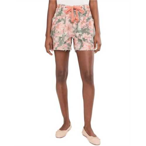 Womens Free People Moxie Printed Shorts