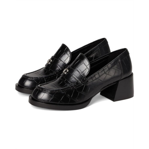 Womens COACH Natalie Embossed Croc Loafers