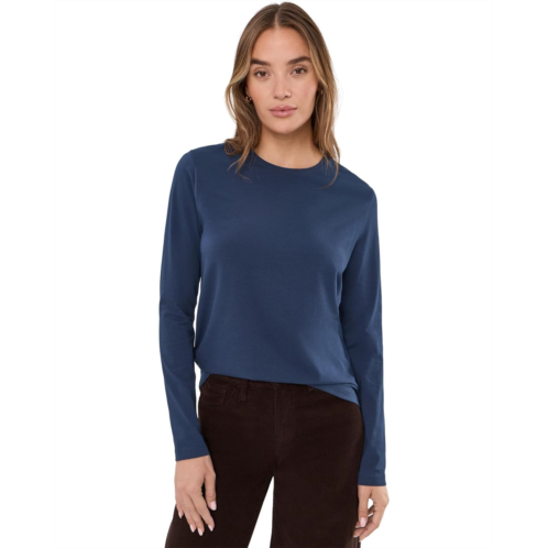Womens PACT Luxe Signature Long Sleeve Tee