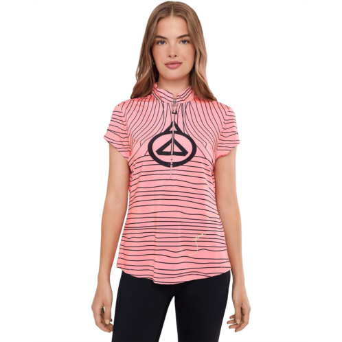 Womens Jamie Sadock Symbol Print Top