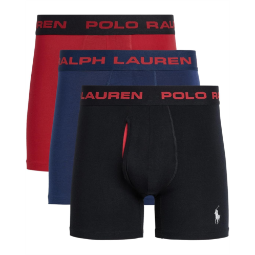 Mens Polo Ralph Lauren Perfect Pouch Boxer Brief 3-Pack
