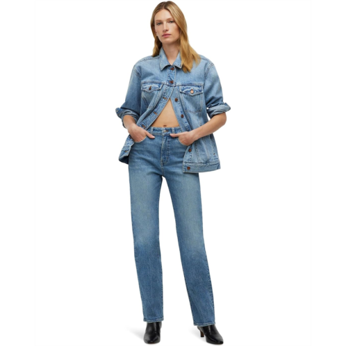 Madewell The 90s Straight Jeans in Rondell Wash